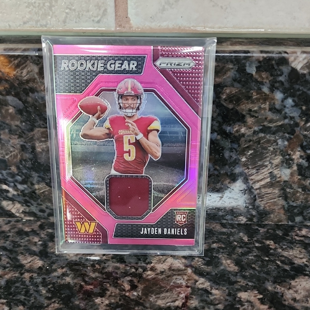 Rookie Gear Football Trading Card